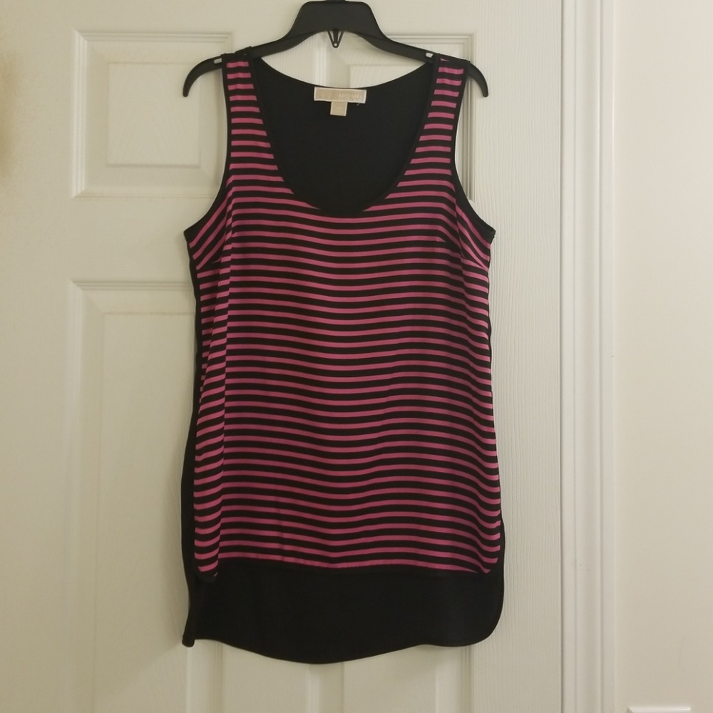 🖤💗Michael Kors Pink & Black Top💗🖤
